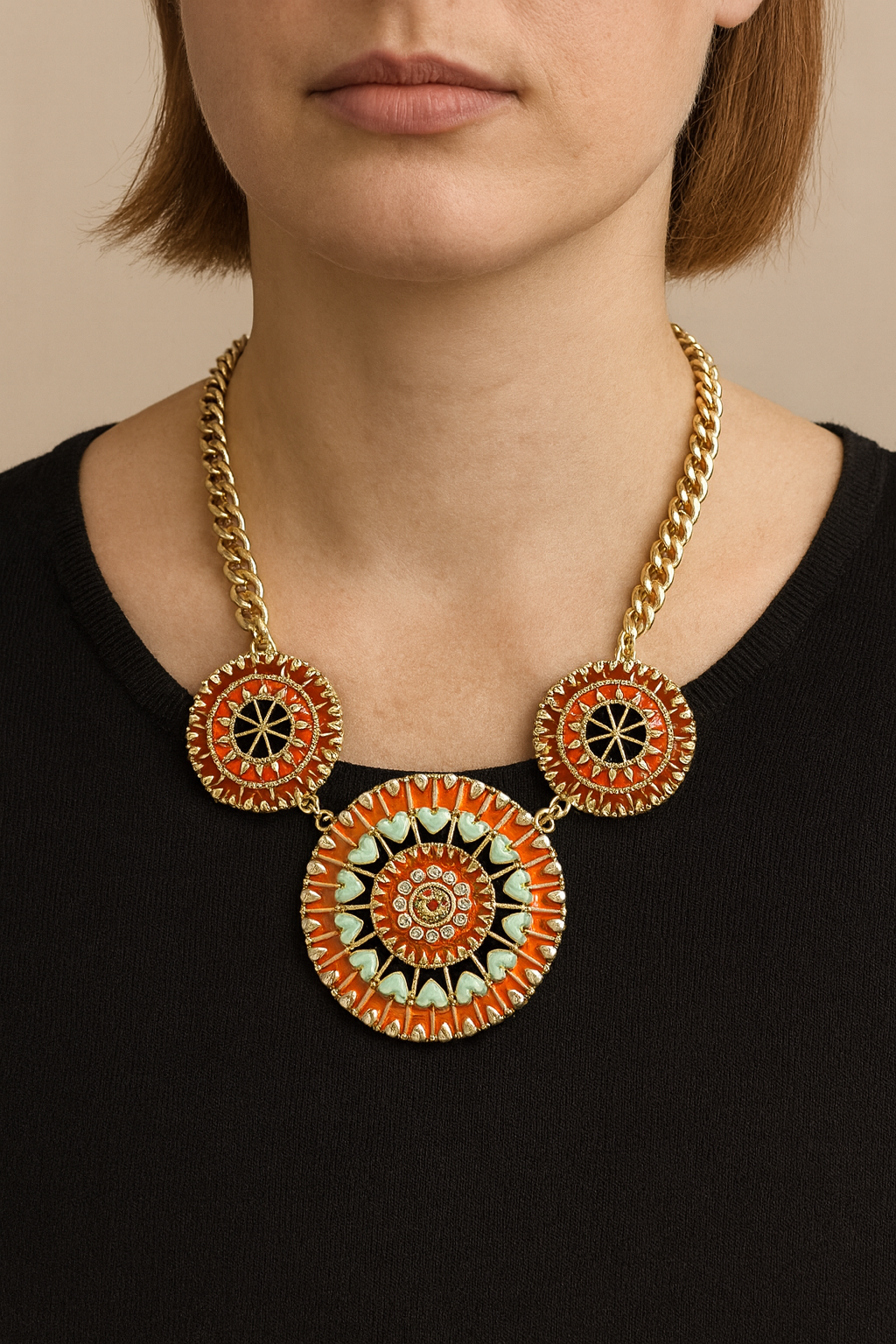 Naszyjnik ręcznie robiony