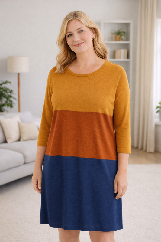 Sukienka z dzianiny firmy Hause