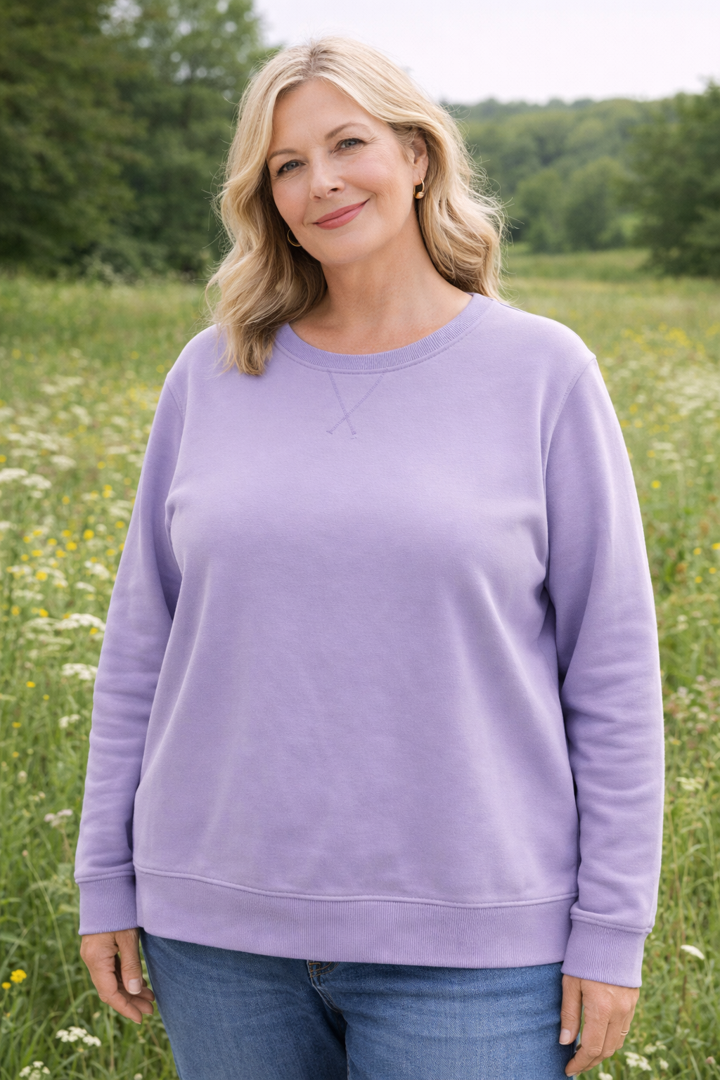 Bluza wrzosowa